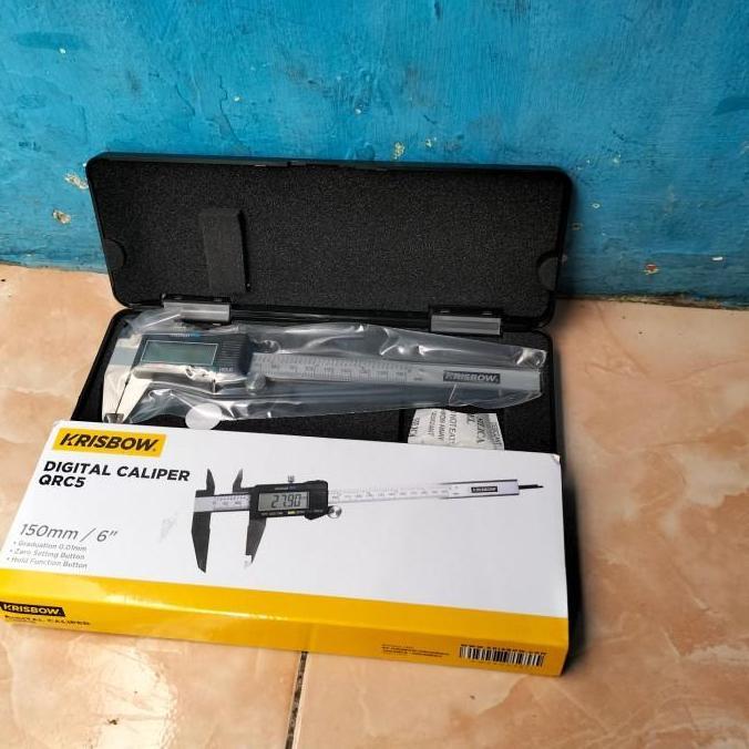 Sale Krisbow Digital Caliper /Jangka Sorong/Sigmat 150Mm/6" Qrc5 Kw0600351