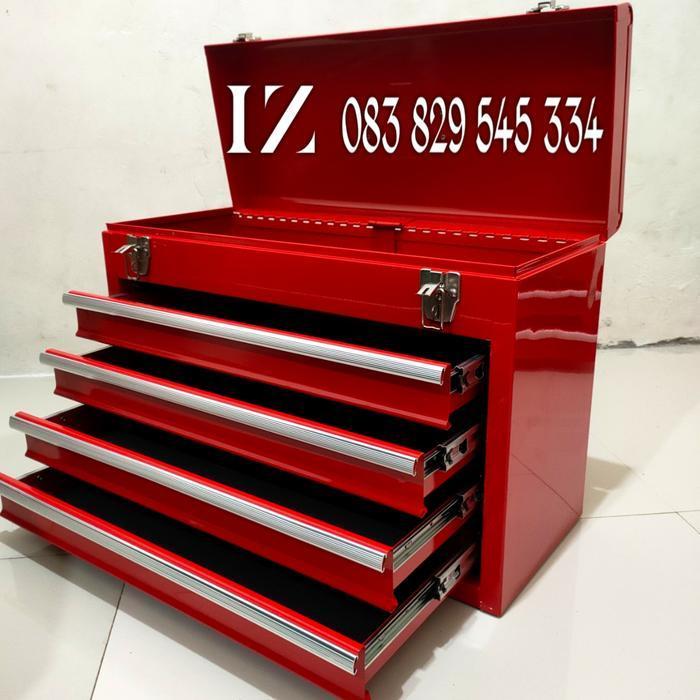Drawer portable box Lemari laci 4 susun tool box trolley MonotaRO