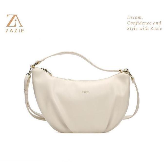 Bags- Zazie-Tas Selempang Wanita Sabit, Fashion Shoulder, Pu Leather (Sj3861)