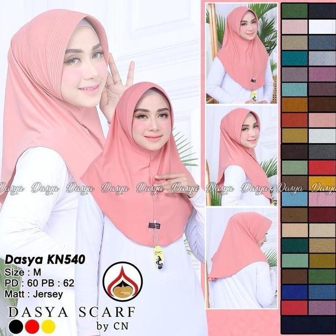 DV286 - Hijab Instan Daily | Hijab Daily Kenan | Kerudung Instan by Dasya Scarf ORI (Size M)