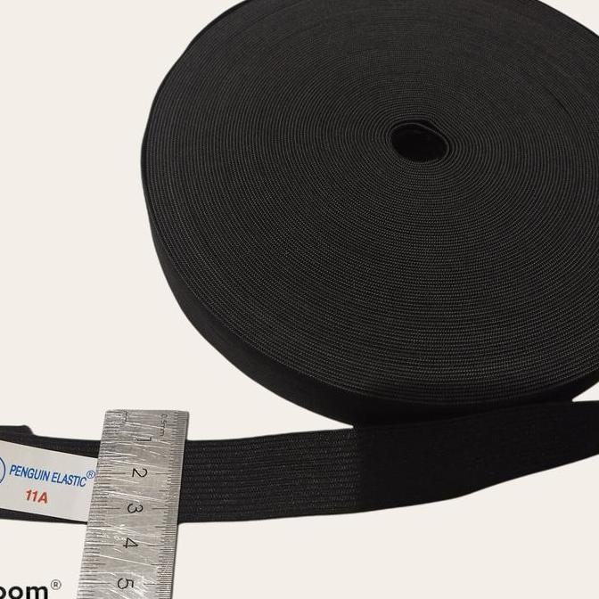 rol karet elastis penguin 11a - tali karet elastis 2.5 cm