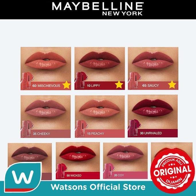 Lipplup- Maybelline Superstay Vinyl Ink Tint Lip 120 Punchy