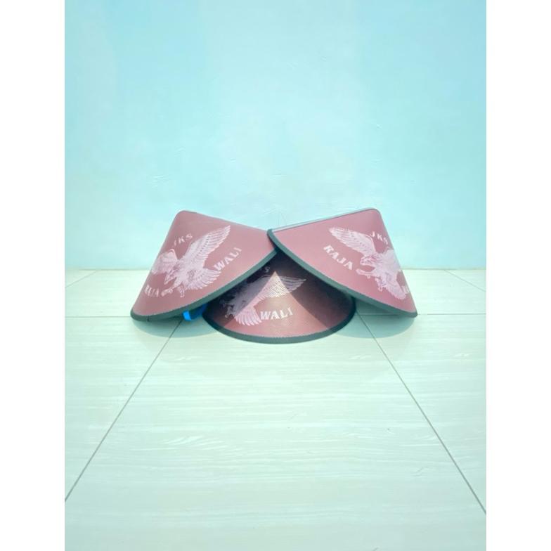 Caping Spons Plus Tali Dagu Caping Topi Petani Waterproof