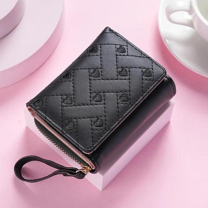 Bags- Dompet Wanita Bordir Aurora Mini Wallet Trendy - By Hana