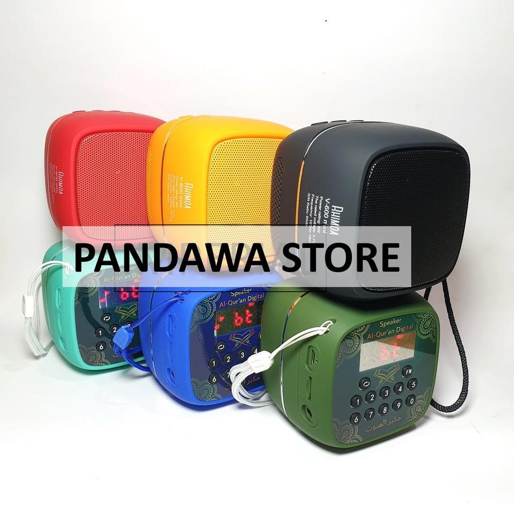 Speaker Murottal Al Quran Rhimoa V600 Chip 32 Gb