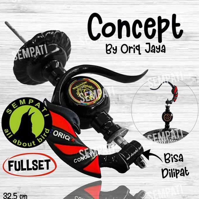 Kicaudor- Sempati Gantungan Sangkar Kandang Burung Concept Sporty Oriq Jaya Fullset Pion Batik Canto