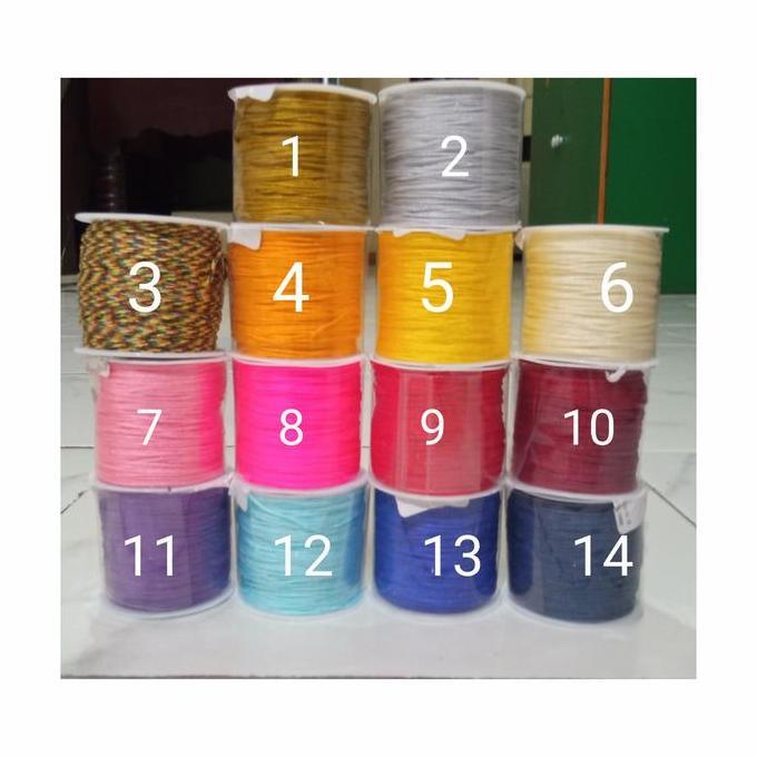Tali prusik macrame micro cord NYLON 1mm. 1 roll 50meter