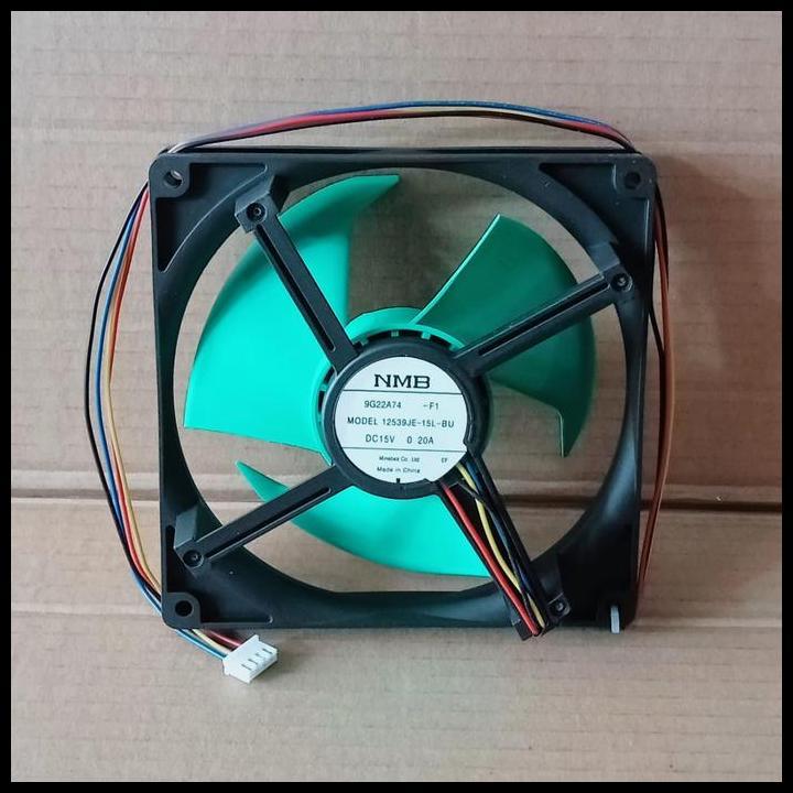 HOT DEAL FAN KIPAS KULKAS SHARP INVERTER DC15V 4 KABEL 