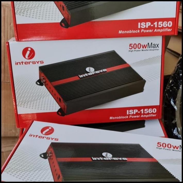 TERLARIS POWER AMPLIFIER INTERSYS ISP-1560 MONOBLOCK / POWER MOBIL UNIVERSAL 