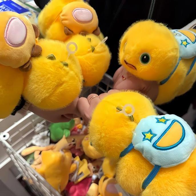 Boneka Nailong Gelang Ring/ Mewah Clingy Capybara Plush Wrislet / Capybara Lumba-Lumba Couple Bracel