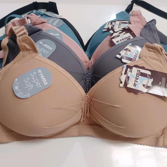 Nyaman- Bra Jumbo Bh Jumbo Extra Size Wanita Super Soft Size 52 50 48 46 Bra Bh Jumbo Size Fema