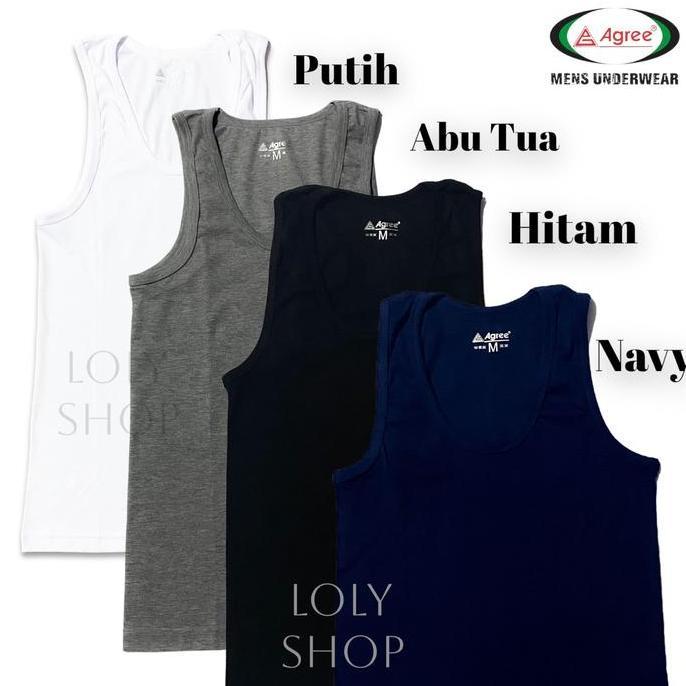 Gentle- Kaos Dalam Pria Agree Singlet Cowok Stretch Men Underwear