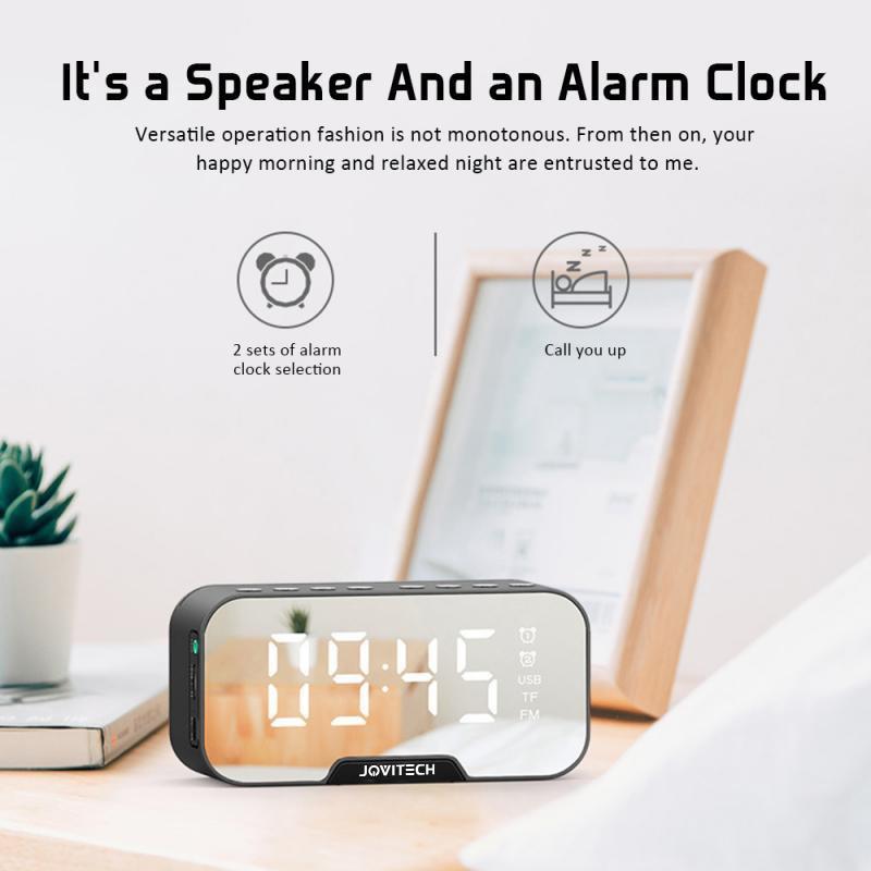 Jovitech Speaker Bluetooth 5.0 Ahame Led Display Ultra Bass - S10