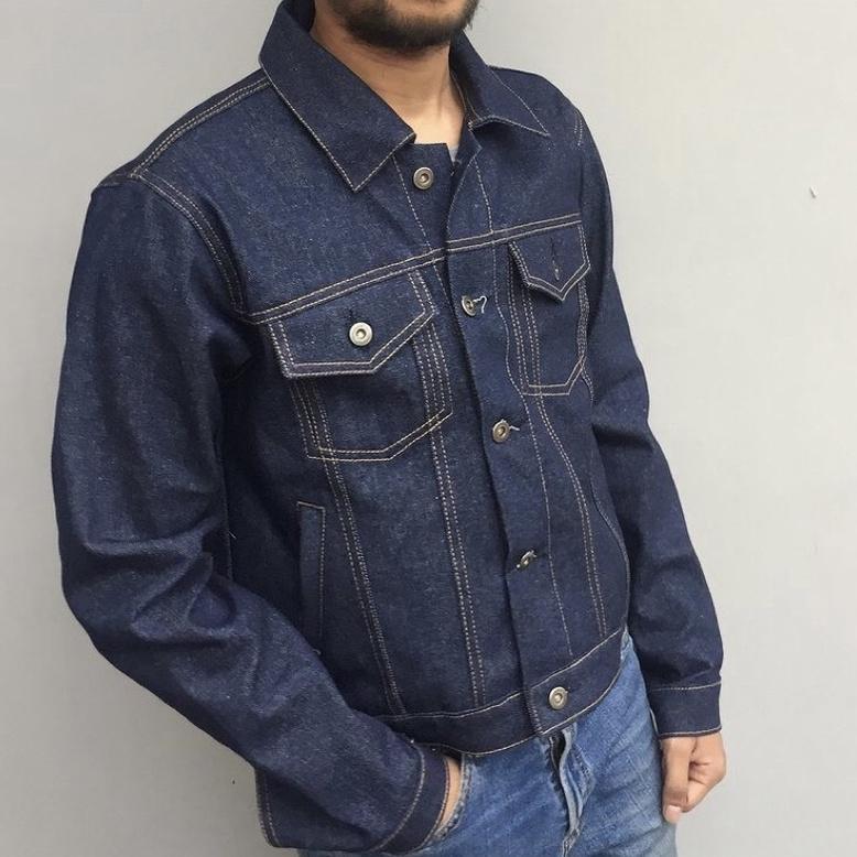 TERBARU SIMISSTY DENIM. jaket denim Trucker TYPE 1. Type 2 . raw denim