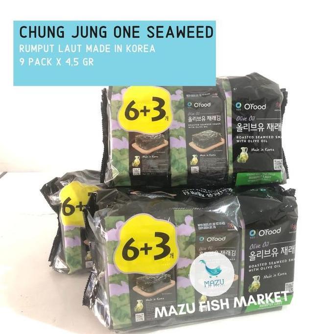 Foodx- Chung Jung One / Daesang Nori Seaweed With Olive Oil
