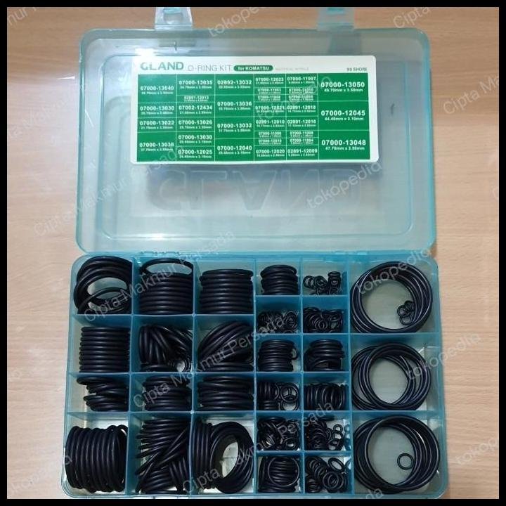 TERBARU ORING BOX KOMATSU / ORING SET / KARET RING SET / SEAL SET MOTOR-MOBIL 