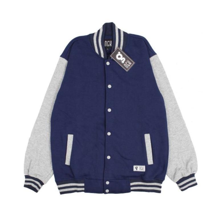 NEW Jaket Varsity Polos Pria Wanita Jacket Baseball Distro Original