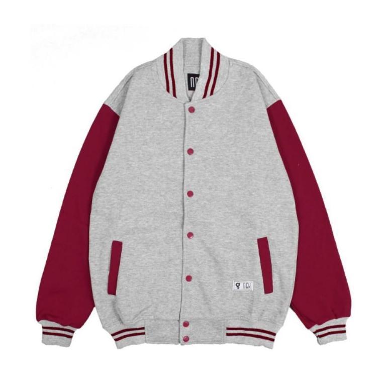 HOT DEALS Jaket Varsity Polos Pria Wanita Jacket Baseball Distro Original