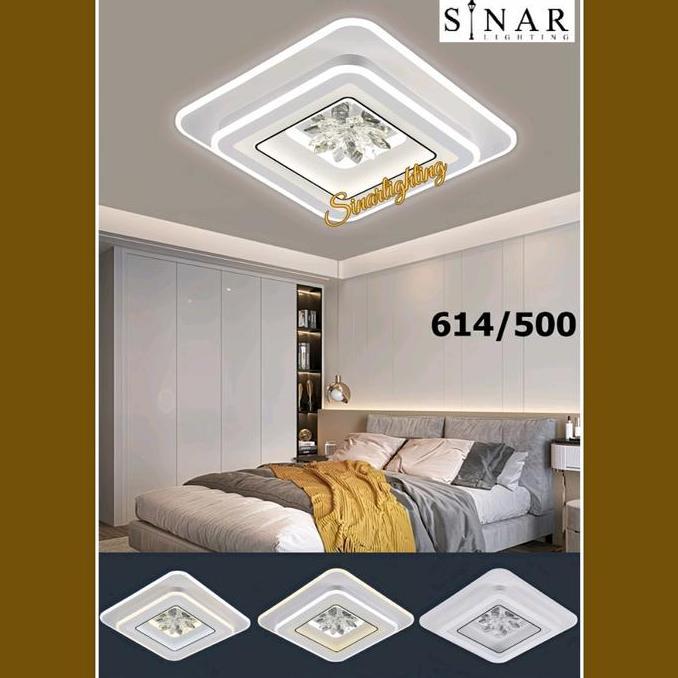 Grosir Lampu Plafon Minimalis Led 3 Cahaya S614