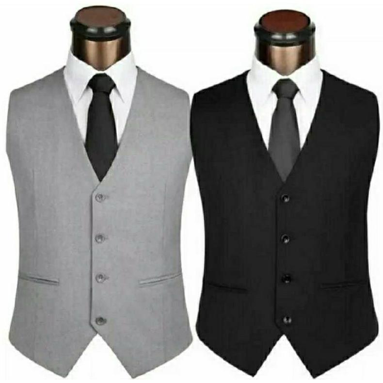 NEW DEALS PROMO ROMPI VEST FORMAL PRIA / STELAN ROMPI DALEMAN JAS PRIA / GROOMSMENS WEDDING SLIM JUM