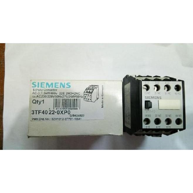 Promo Contactor / Kontaktor Tipe 3TF40-22 Siemens Diskon