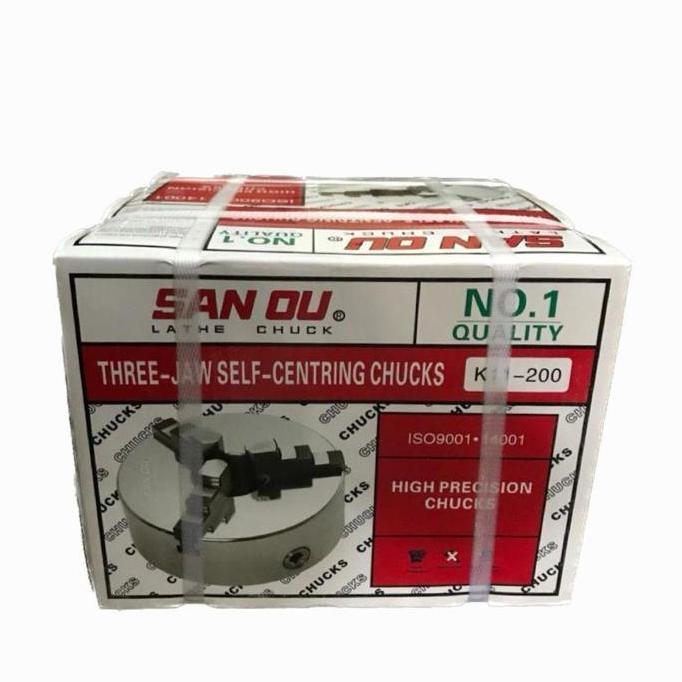 Grosir Chuck Bubut 8" 3 Jaw / Claw Bubut 3 Jaw / Catok Kepala Bubut 8 Inch