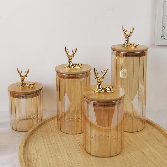 Toples Kaca Rusa Mewah Toples Snack Promo Lebaran