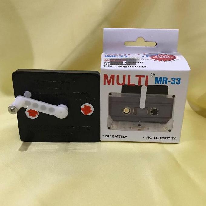 Rewinder Kaset Pita C60/C90 Kualitas Terbaik Harga Termurah