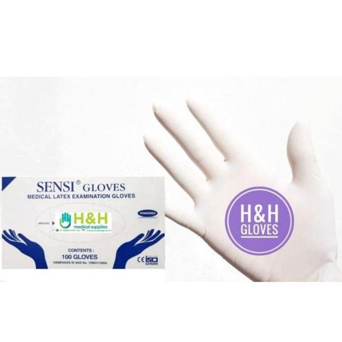 Sumimase- Sarung Tangan Sensi /Sarung Tangan Latex Sensi Powder / Sarung Tangan