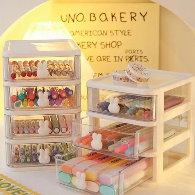 dg-4 Reseller Welcome - 6363 Laci Susun Plastik / Rak Penyimpan Kosmetik / Organizer Multifungsi / R
