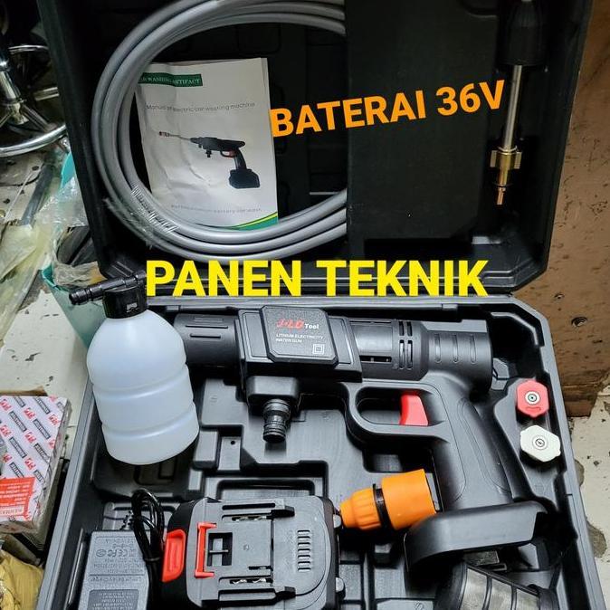 Steam Cordless Jld Cuci Mobil Motor Ac Jet Cleaner Baterai
