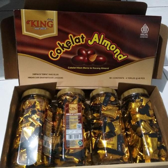 dking cokelat almond per dus AS