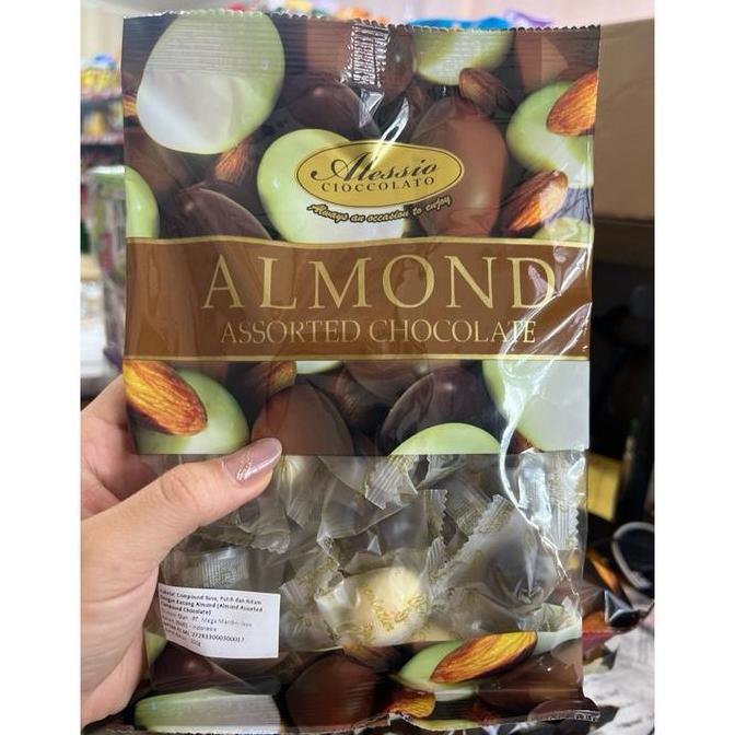 Alessio Almond Chocolate 200g Coklat Almond Malaysia AS