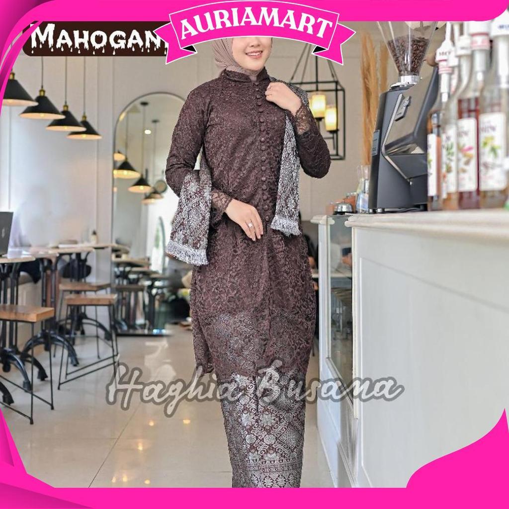 Set Kebaya Kancing Seribu Rok Songket Baju Pesta Kebaya Kurung Melayu Baju Wisuda Teratas