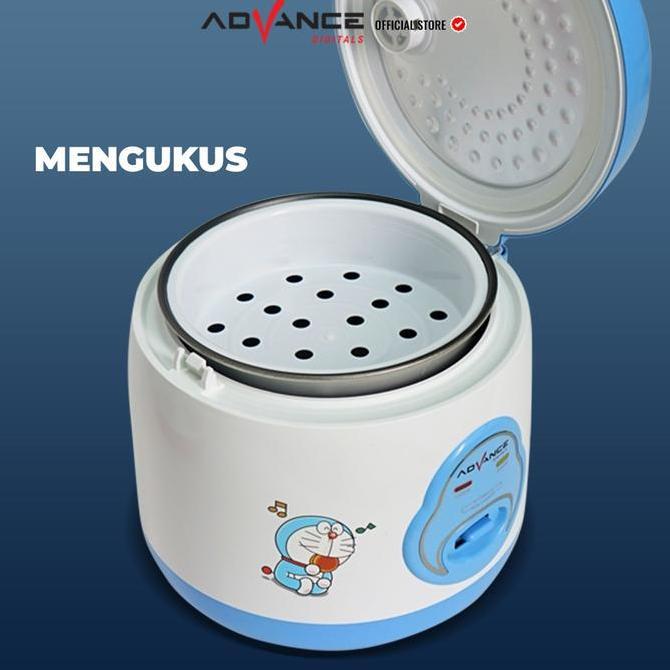 Wellply- Ready StokCod Rice Cooker Advance G15 1.2 Liter Rice Cooker Kecil Mini Karakter Lucu