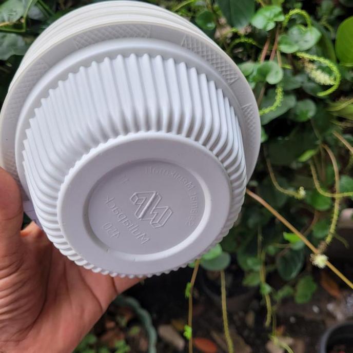 Why99- Mangkok M 450 Muliapack Mangkok Plastik Sekali Pakai Pesta