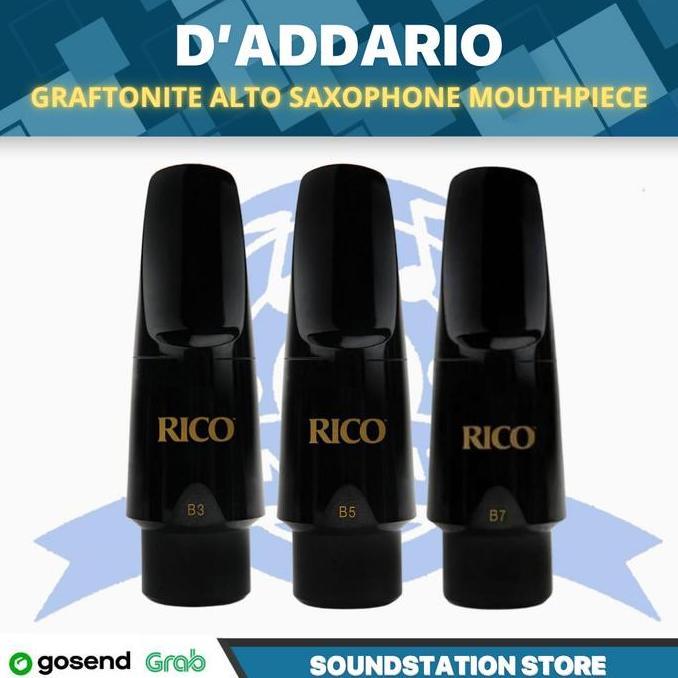 Rico Graftonite Alto Saxophone Mouthpiece | Mouthpieces Sax Original Asli