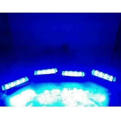 Promo Lampu Led Strobo Grill 4x4 Model Slim LED Strobo flash polisi Diskon
