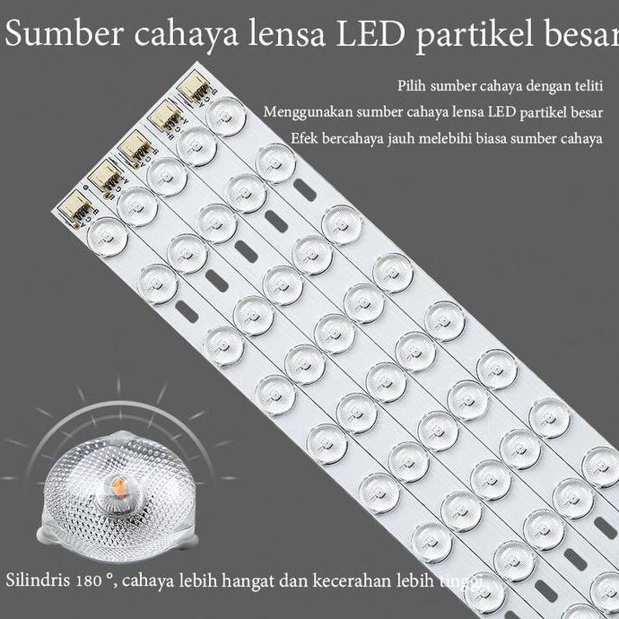 Promo Lampu Plafon Minimalis 48W 24W Lampu Led Kamar Permukaan Dipasang Lampu Plafon Rumah