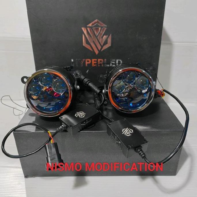 FOGLAMP BILED LASER 3 WARNA SUZUKI ERTIGA FOGLAMP LED SUZUKI ERTIGA merk hyper LED + laser tembak LE