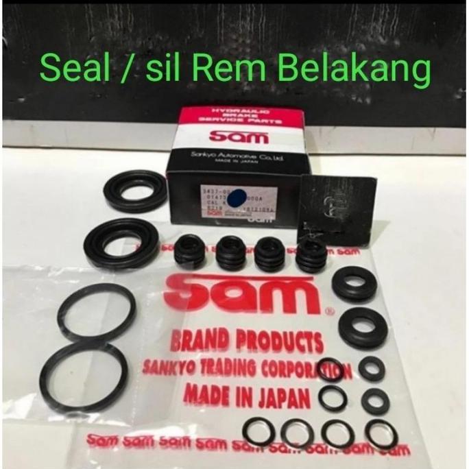 BEBAS ONGKIR - Seal Sil Kaliper Rem Belakang Maestro Accord Cielo Accord Vti S86