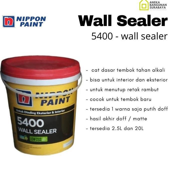 Nippon Paint Wall Sealer 5400 cat dasar 20L