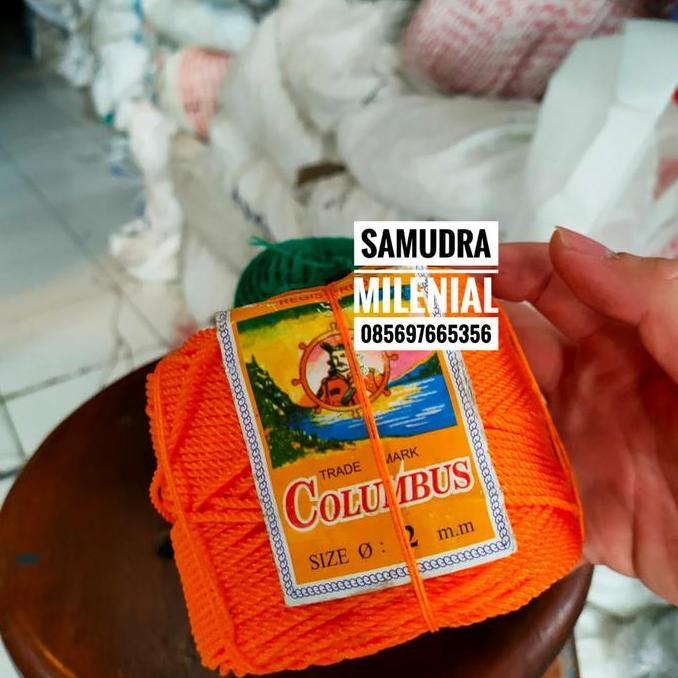 Tothemoon- Tali Tambang 2Mm / Tali Tambang Kecil 2 Mm Hitam Colombus Bagus