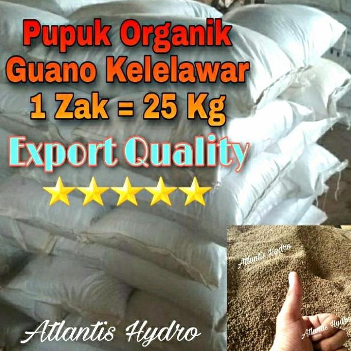 NEW Pupuk Organik Guano / Pupuk Guano Kelelawar / Guano Granulle MURAH 