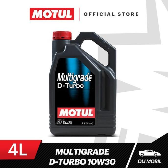 Oli Mobil Motul MULTIGRADE D-TURBO 10W30 4L