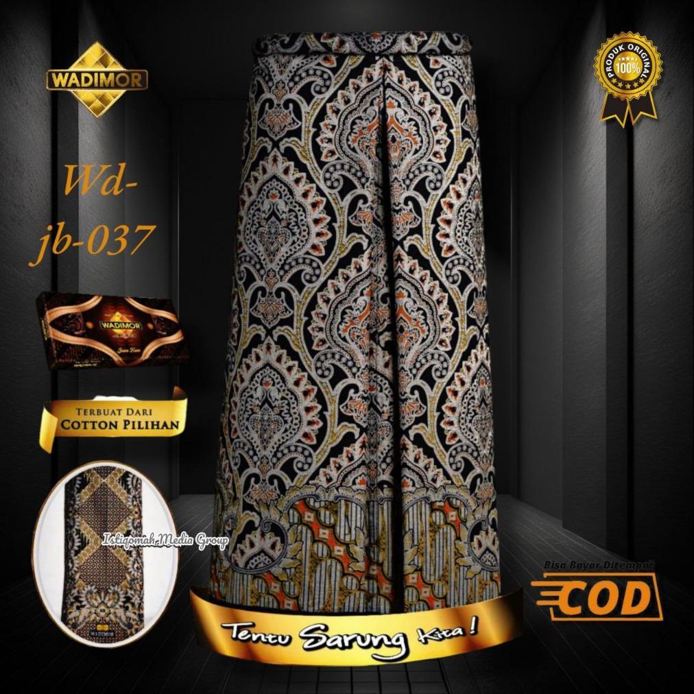 GARANSI Sarung Wadimor Jawa Batik Sarung Premium Pria Dewasa / Cod Samping Wadimor Batik Premium Jaw