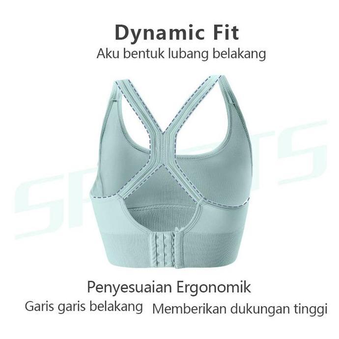 Fitbanget- Sport Bra Tanpa Kawat Sport Bh Gym Bra Wireless Sport Bra Olahraga Baju Fitness Wanita Qu
