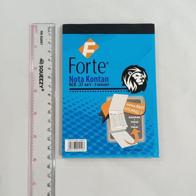 PACK - nota 3 ply kecil, nota k3