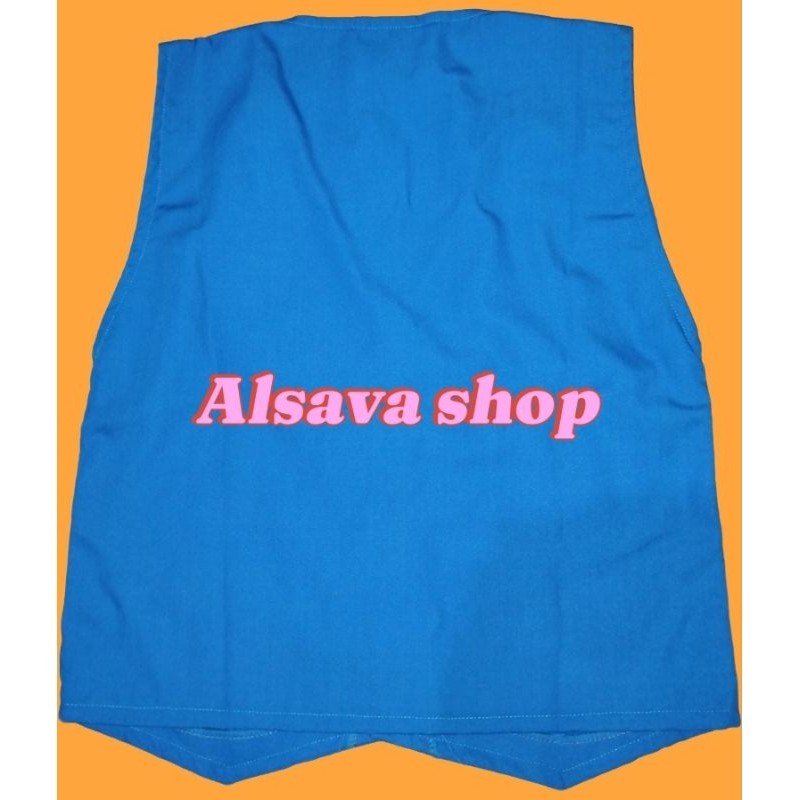 Seragam Sekolah Rompi Tk Warna Biru Benhur