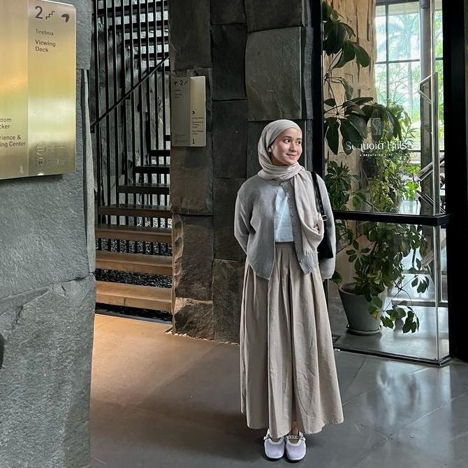 CAYNILV - Cania Skirt Rample Basic Linen